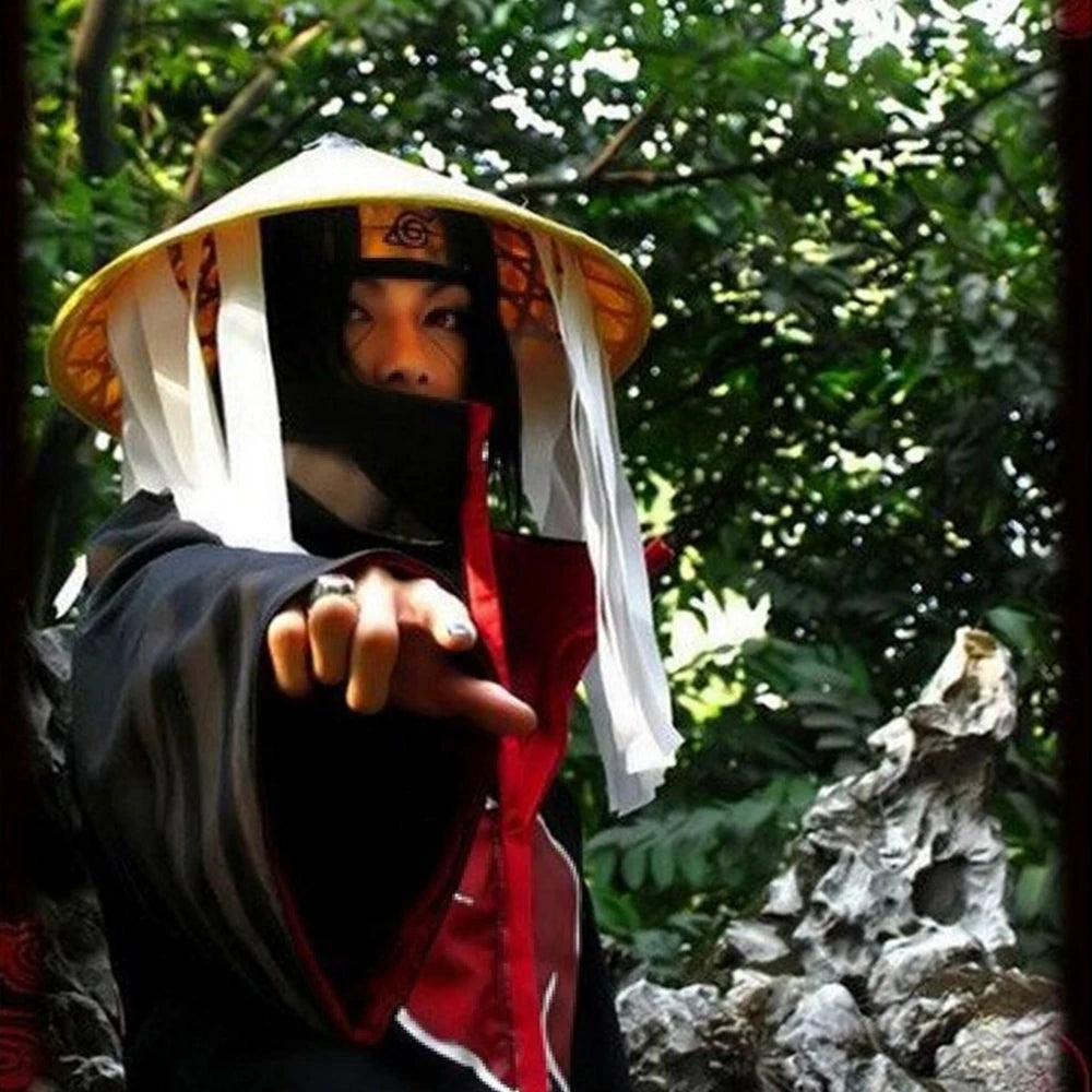Akatsuki Itachi Cosplay Cloak