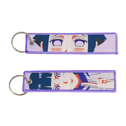 Classic Cartoon Embroidery Keychain