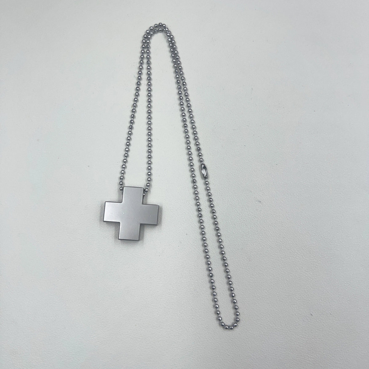 Anime EVA Alloy Cross Rope Chain Necklace & Pendant
