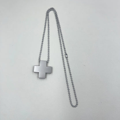 Anime EVA Alloy Cross Rope Chain Necklace & Pendant