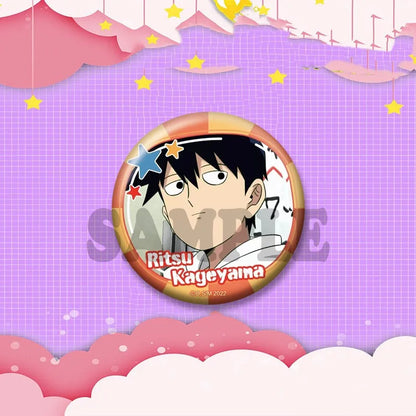 Mob Psycho 100 Character Lapel Pin