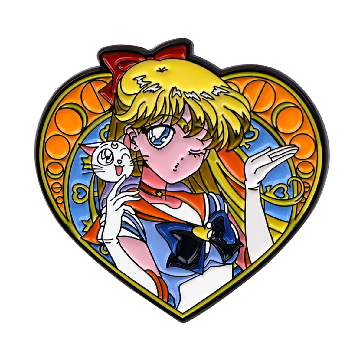 Manga Anime Character Enamel Pin