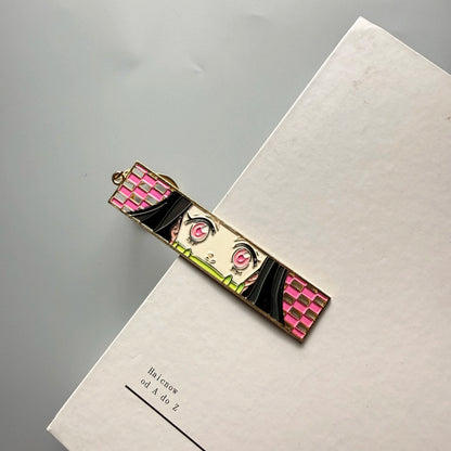 Anime Jet Metal Keychain