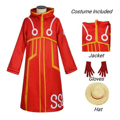 One Piece Monkey D. Luffy Cosplay Robe