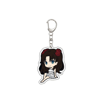 55MM Anime Fate/Grand Order Keychain Fujimaru Ritsuka Mash Kyrielight Astolfo Key Chain Acrylic Model Plate Christmas Gifts