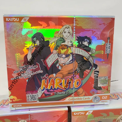 KAYOU Official Naruto English Edition Card Soldier Chapter 9 Uchiha Sasuke Uchiha Itachi Anime Cartoon Game Collectibles Gifts