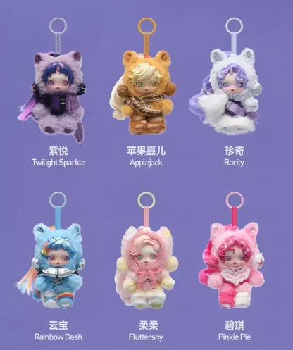 POP MART SKULLPANDA My Little Pony Series Blind Box Toys Mystery Box Mistery Caixa Action Figure Surprise Cute Model Birthday