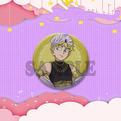 Mob Psycho 100 Character Lapel Pin