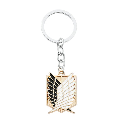 Attack on Titan Enamel Keychain