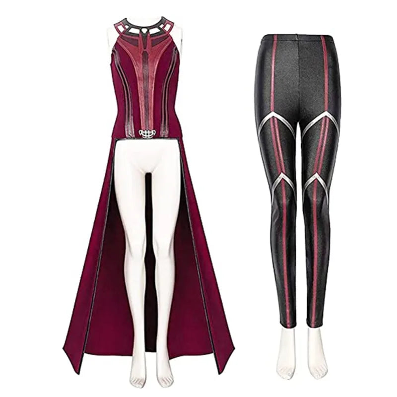 Marvel Wanda Maximoff Cosplay Costume