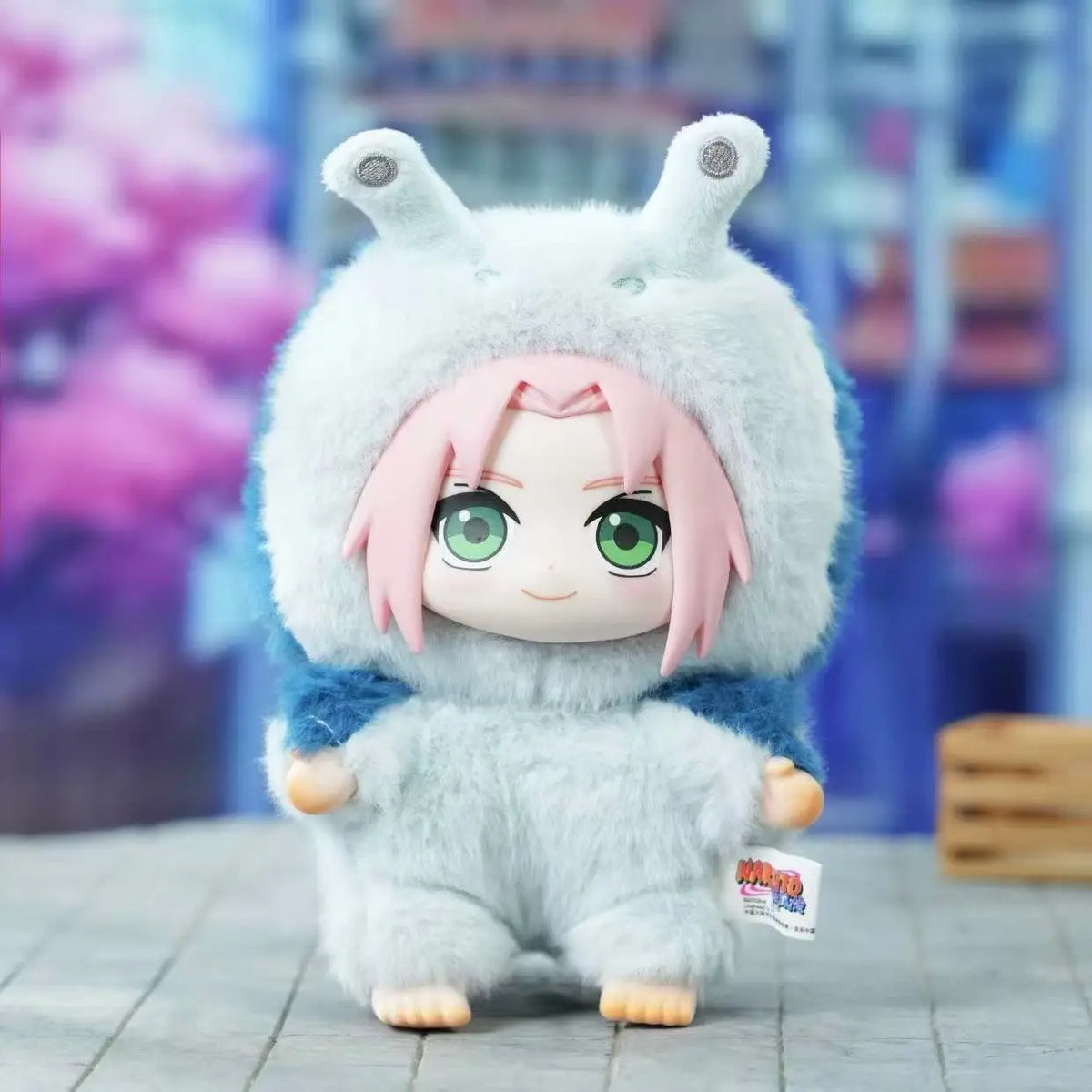 Toptoy Naruto Shippuden Beast Party Series Vinyl Figure Plush-Like Texture Blind Box Chibi Kakashi Sasuke Collectible
