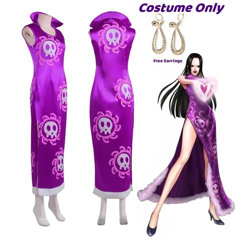 One Piece Boa Hancock Cosplay Costume