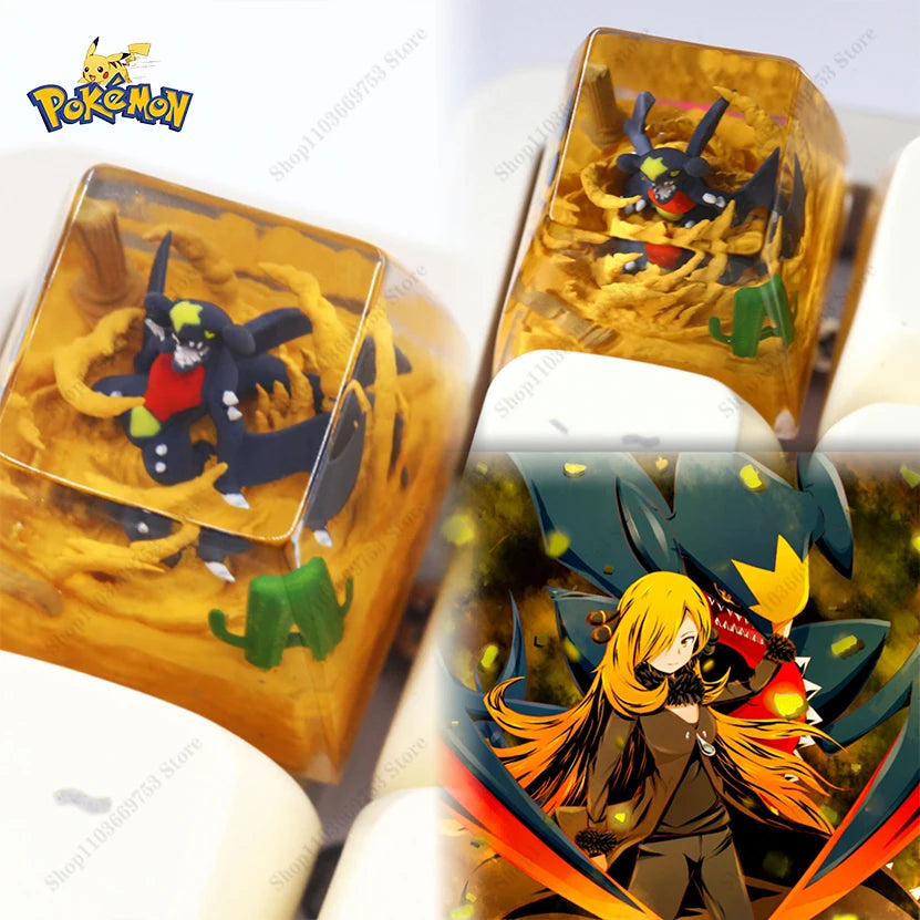 Pokemon Primeape Resin Keycaps