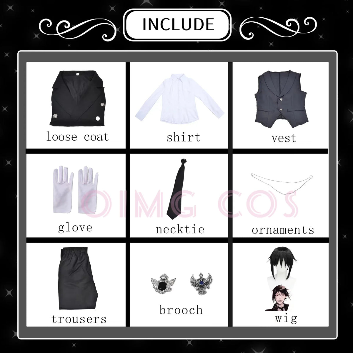Black Butler Sebastian Michaelis Costume