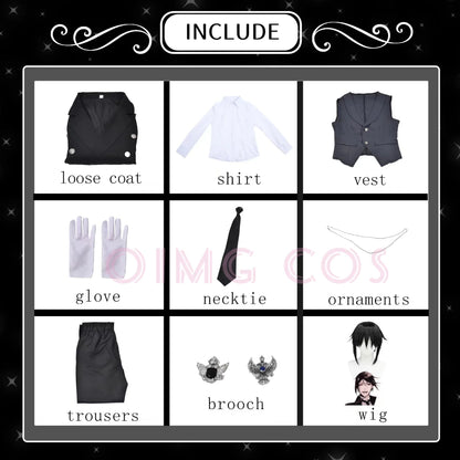 Black Butler Sebastian Michaelis Costume