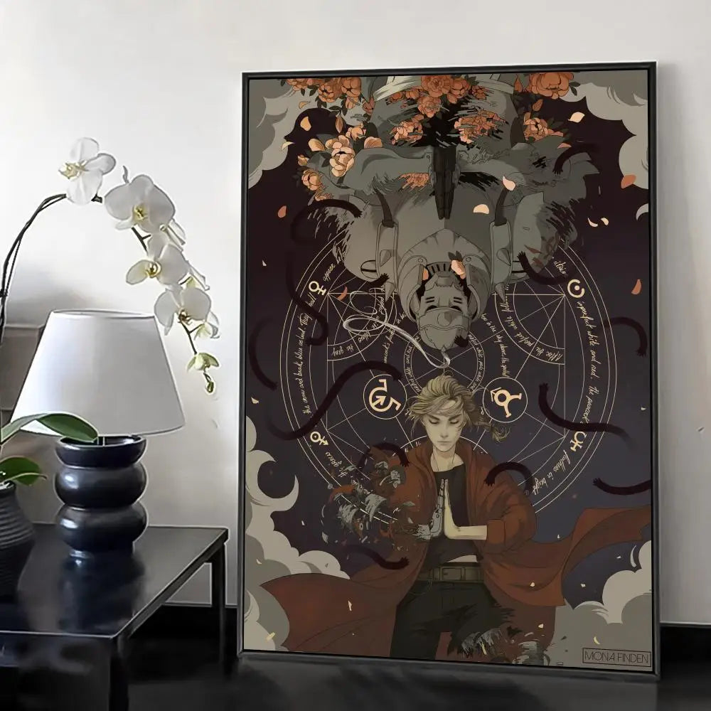 Fullmetal Alchemist Wall Canvas – HD Print
