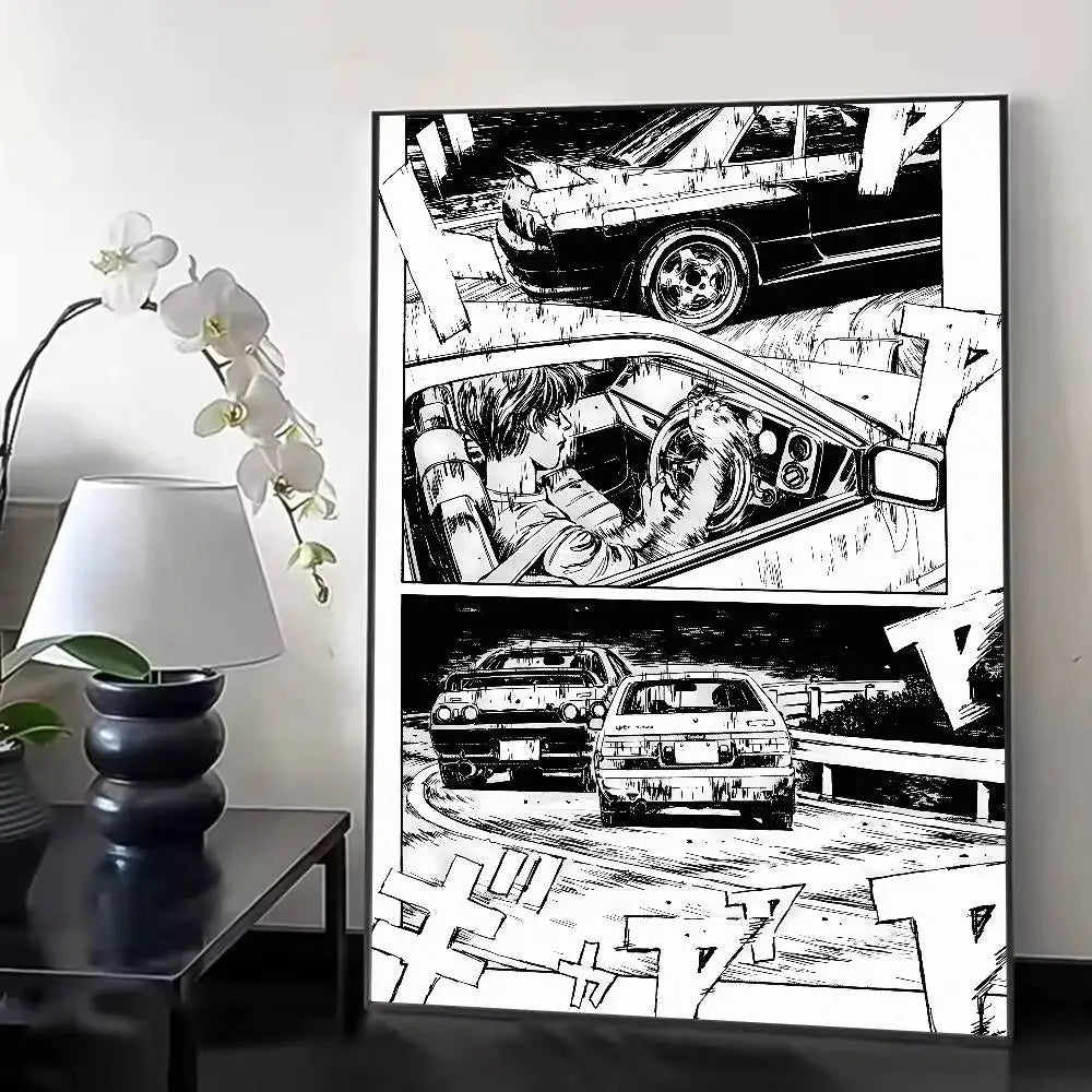 Initial D Poster Sticker