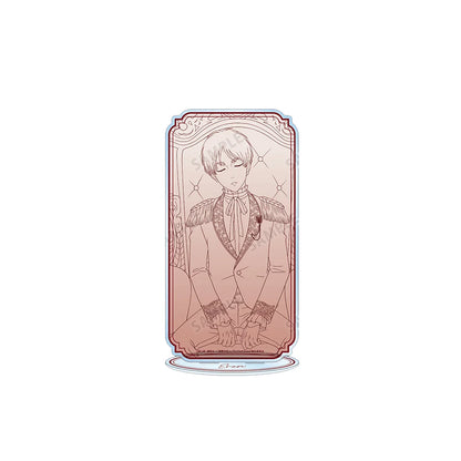 Attack on Titan Levi Ackerman 15cm Acrylic Stand Keychain Figure Desk Display Ornament Anime Fan Merch Gift Toy