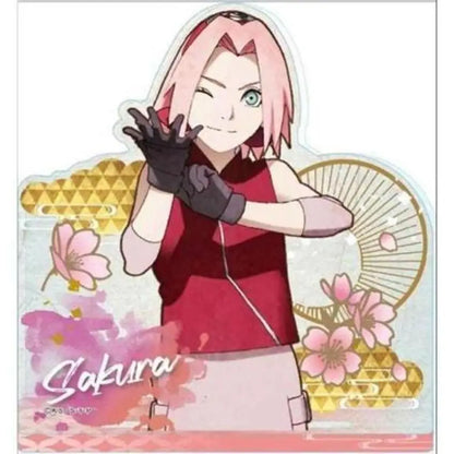 NARUTO Acrylic Stand Figure Uzumaki Naruto Gaara Anime Peripheral Cute Cartoon Exquisite Room  Desktop Ornament New Gifts