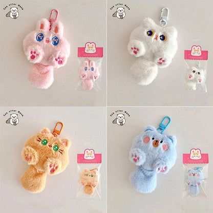 Anime Cat Plush Pendant