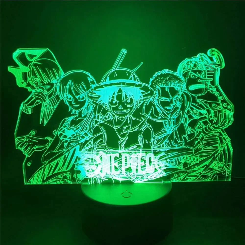 One Piece Luffy LED Lamp