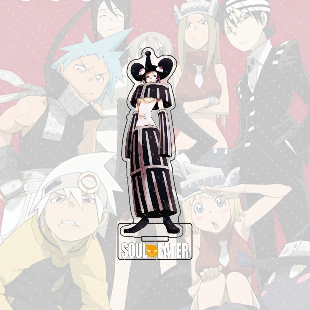 Anime“Soul Eater”Acrylic Character Tsugumi Harudori, Kid Standing Model Stand Exquisite Desktop Decoration Halloween Gift 15CM