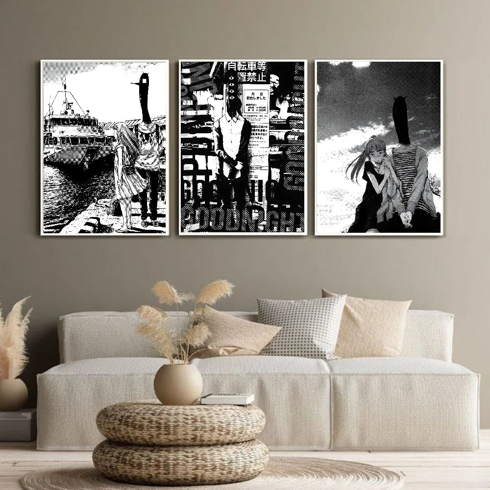 Goodnight Punpun Poster Wall Art