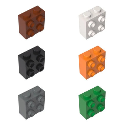 10PCS 22885 1x2x1 2/3 with Studs on 1 Side Block Moc Compatible with Brick DIY Children's Toy Assembly