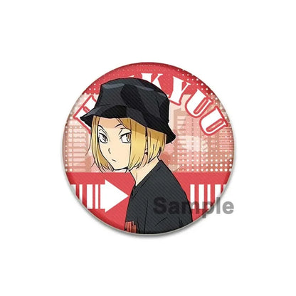 Haikyuu! Karasuno Brooch Pins