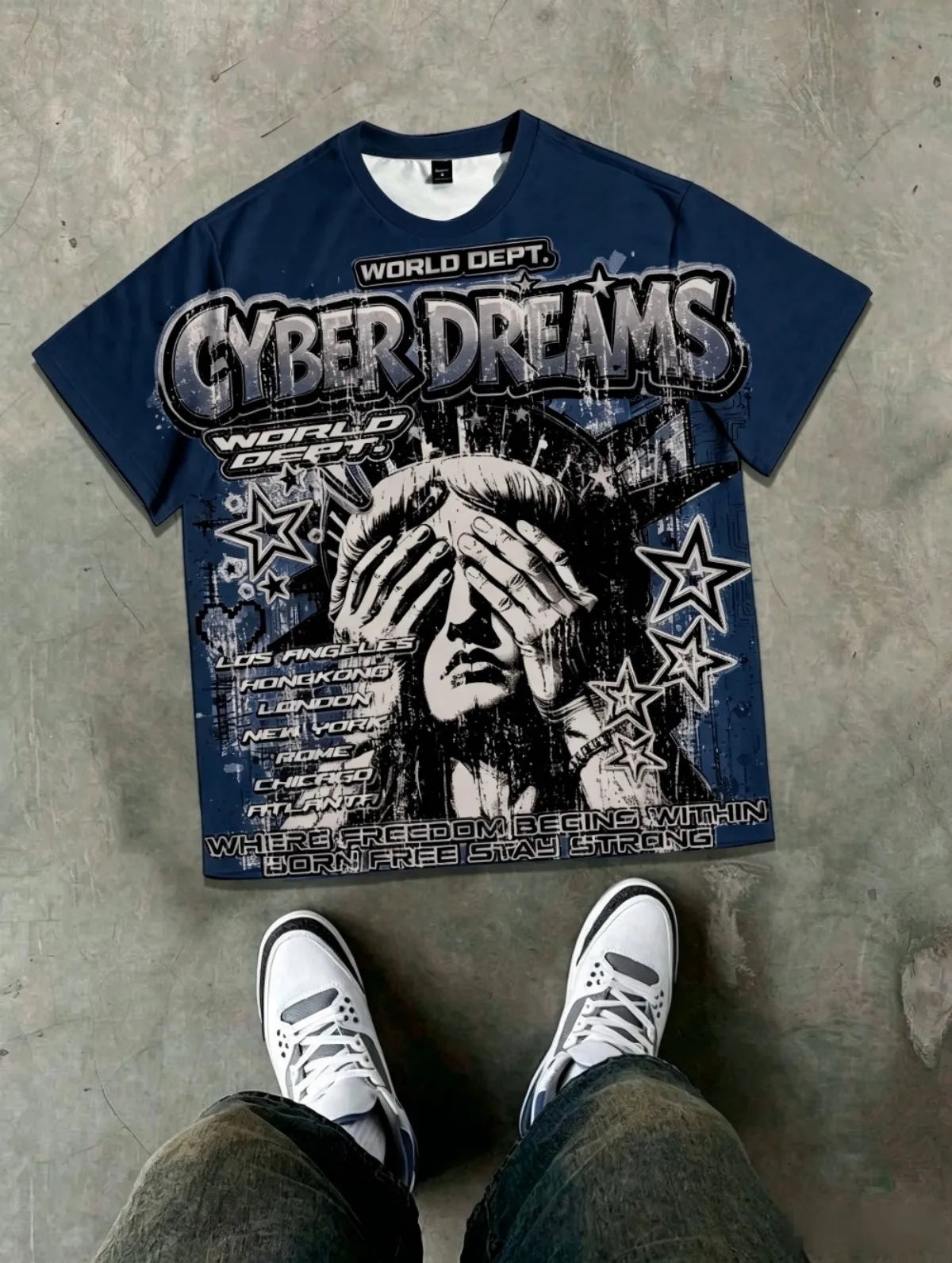 Statue Of Liberty Graphic Tshirt