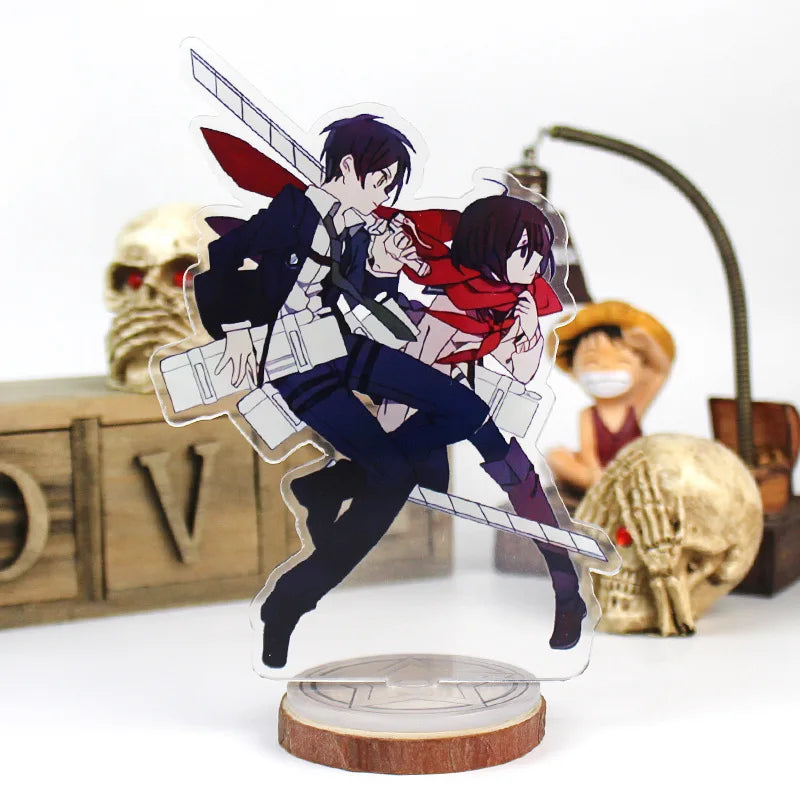 Attack on Titan Acrylic Stand Anime Large Stand Cartoon Cute Character Figure Display Stand Anime Merchandise Collectible Gift