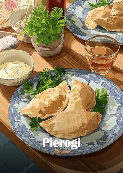 Anime Food Art Poster