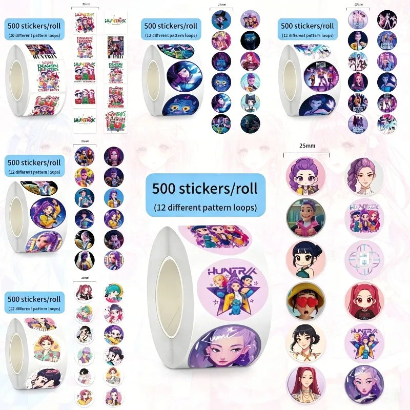 Anime Tiger Waterproof Stickers