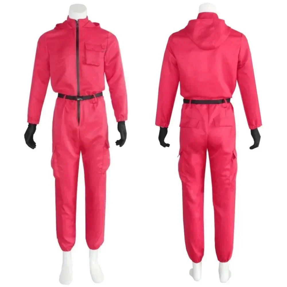 Red Calamari Jumpsuit