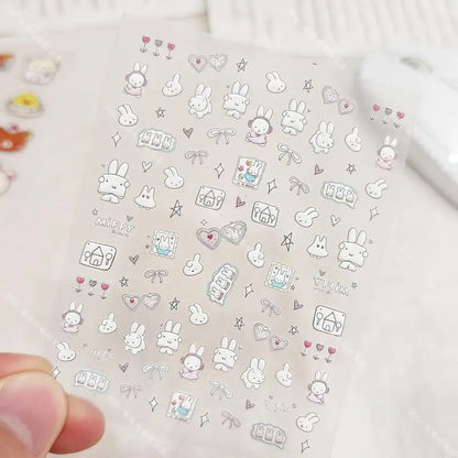 Miffy 3D Nail Stickers