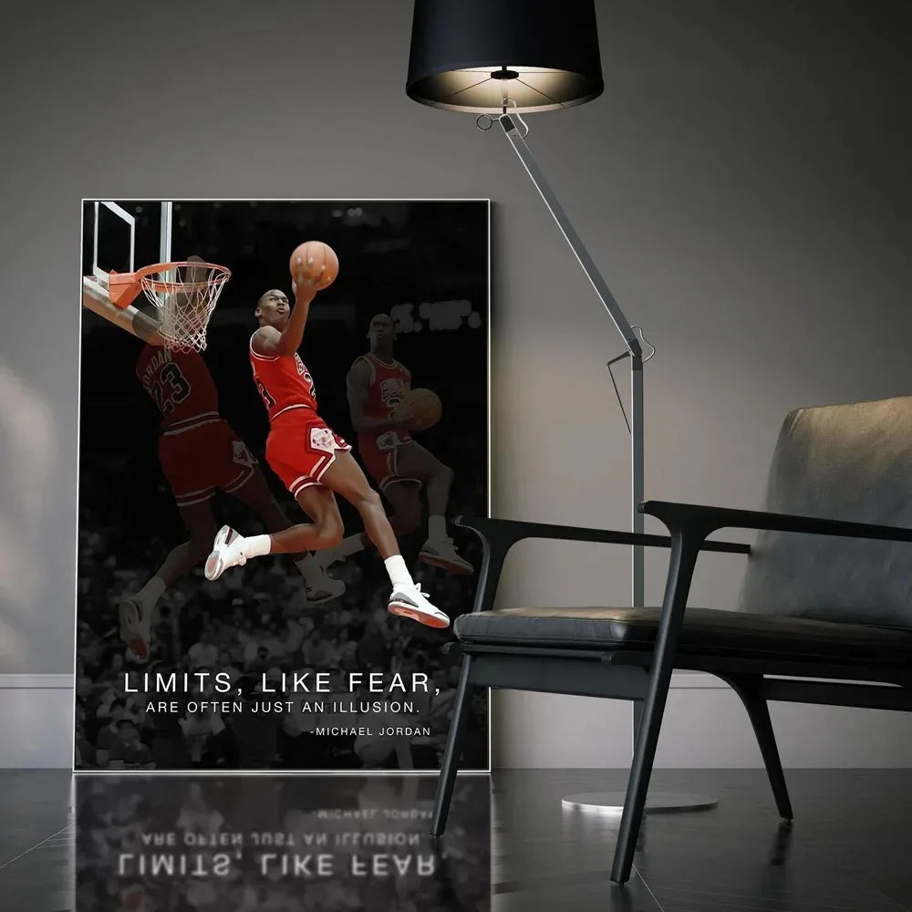 Jordan Kobe Canvas Print