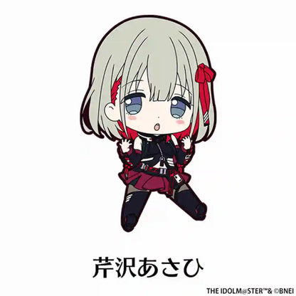 Anime Fans Gifts TTHE IDOLM@STER  Cute Kawaii HD Character Shimamura Uzuki Acrylic Keychain Decoration About 6cm