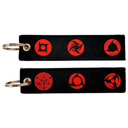 Classic Cartoon Embroidery Keychain
