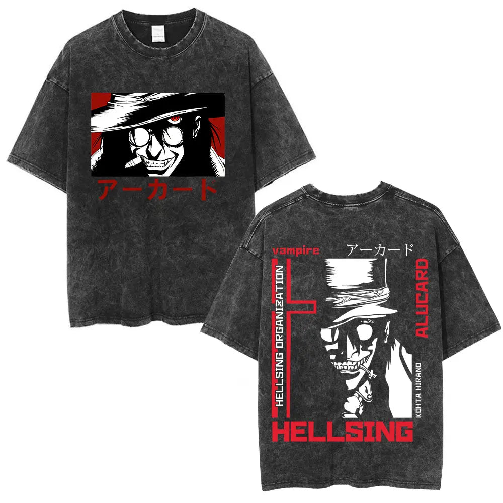 Hellsing Ultimate Alucard Washed T-Shirt