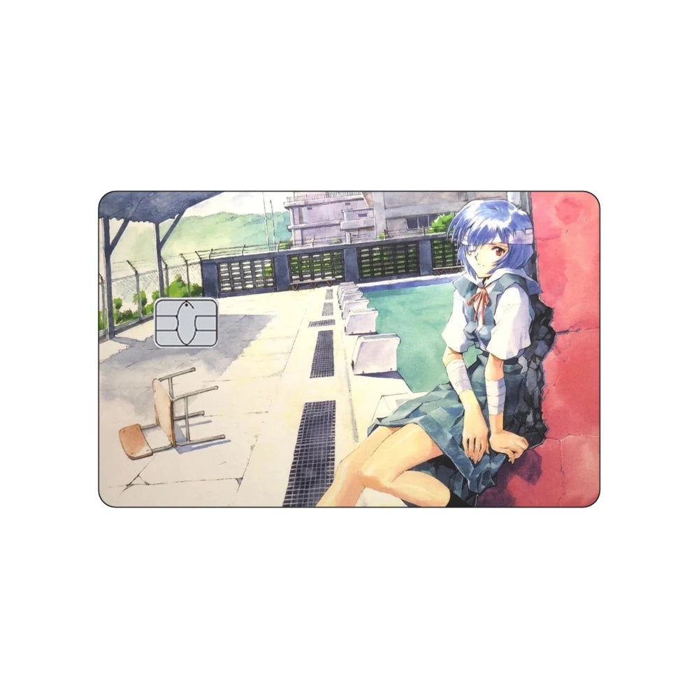 Evangelion Asuka Rei Card Skin