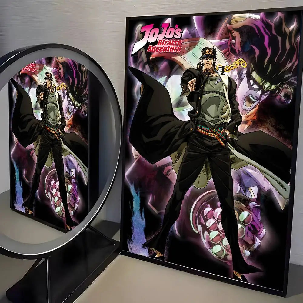 JoJo’s Bizarre Adventure Retro Canvas