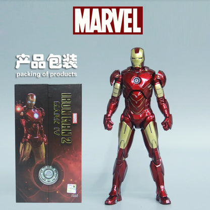 ZD Toys Iron Man Series Joint Movable MK1 MK2 MK3 MK4 MK5 MK6 MK7 MK42 MK43 MK50 Movie Action Figure 7 Inches Mark Dolls