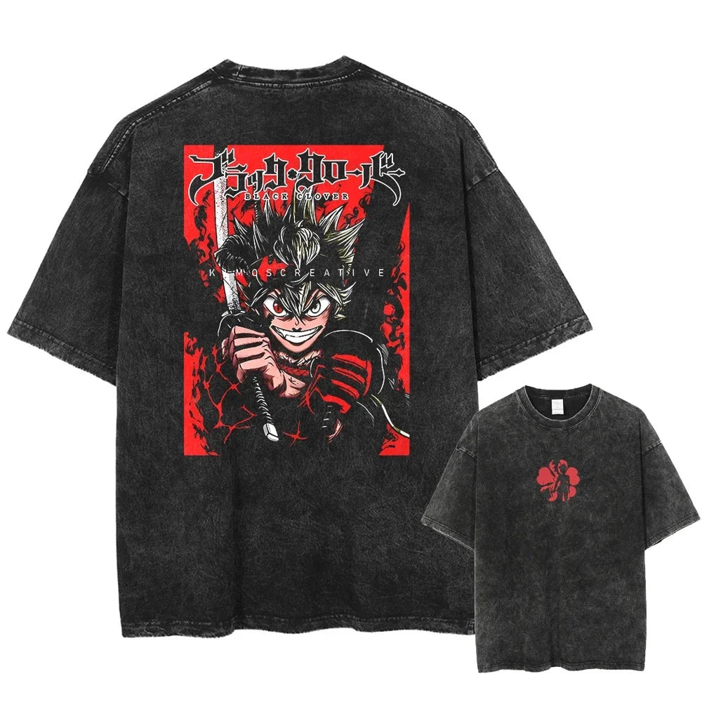 Black Clover Asta Oversized T-Shirt
