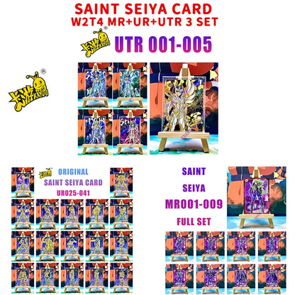 Kayou Saint Seiya Card Full Series Rare BP MR QR UR PR AR SSR SR R UTR Card Anime Collection Card Game Children's Toy Gift