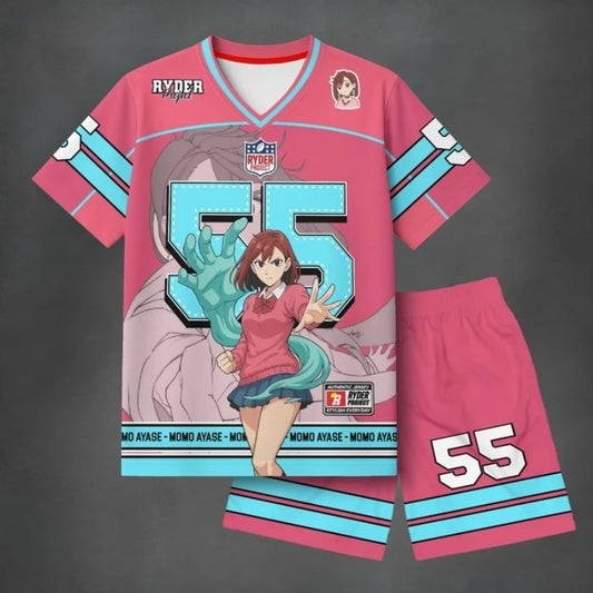 Dandadan Momo Ayase Jersey Set