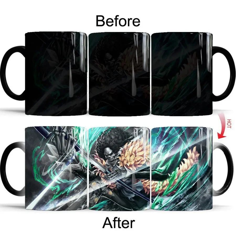 One Piece Luffy Color-Changing Mug