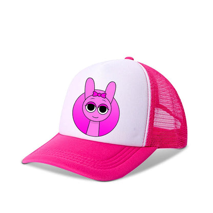 Sprunkis Cartoon Mesh Cap