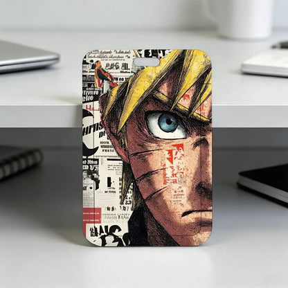 Anime N-NARUTO Akatsuki Itachi Sharingan Transparent Card Holder Employee Plastic Slide Cover Lanyard Work Business ID Bag Bus