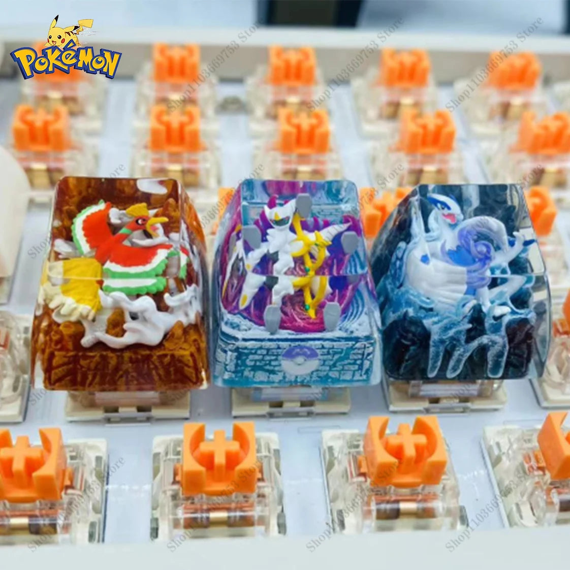 Pokemon Giratina Resin Keycaps