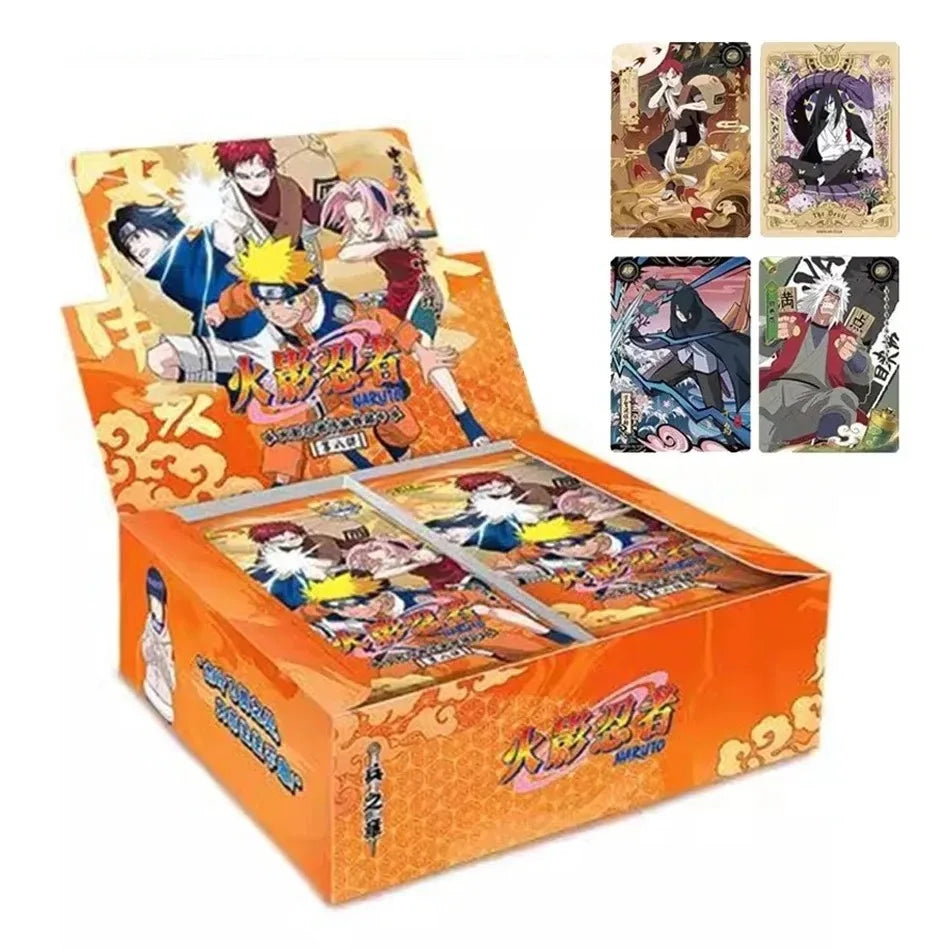 KAYOU Authentic NARUTO Card Soldier Chapter 9 Uchiha Sasuke Tsunade Orochimaru Anime Cartoon Game Collection Peripheral Gifts